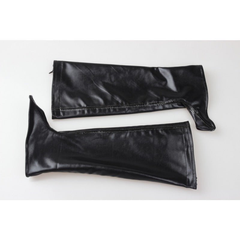 Costume Cosplay Dick Grayson de Batman Arkham City avec Combinaison et Couvre-chaussures pour Carnaval et Halloween