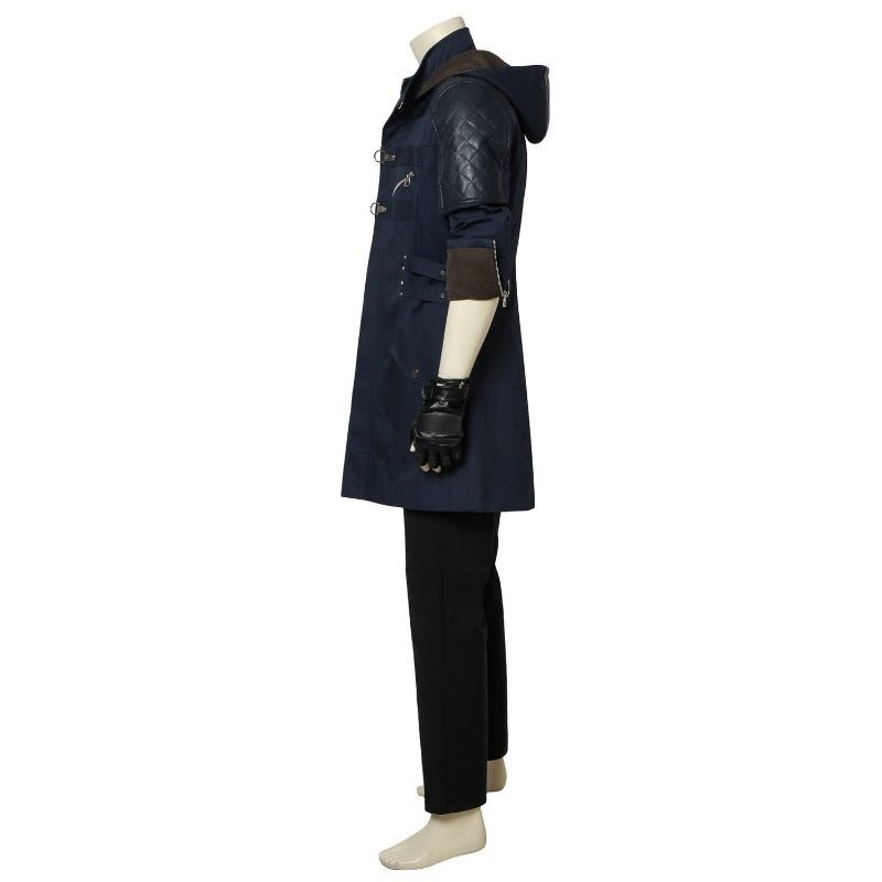 Costume DMC 5 Nero - Veste Longue de Chasseur de Démons pour Halloween