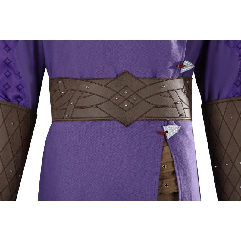 Costume Cosplay Gale Dekarios - Uniforme Violet Complet de Baldur's Gate pour Halloween
