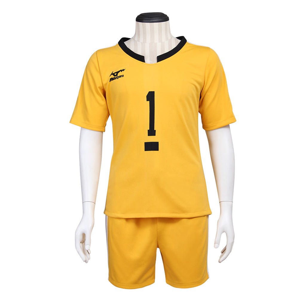 Haikyu!! Nishinoya Yu Uniforme Volley Karasuno | Costume Cosplay pour Fans d'Anime