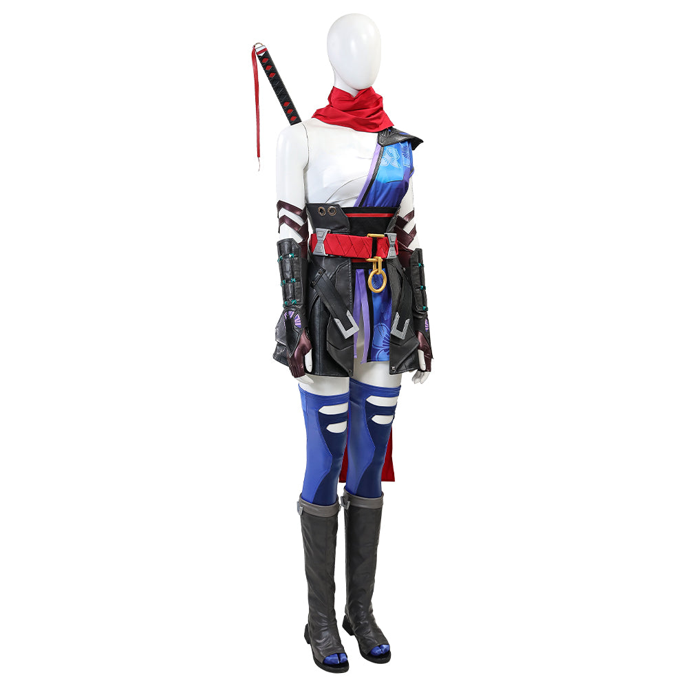 Costume Cosplay Psylocke de Marvel Contest of Champions - Tenue Anime de Haute Qualité