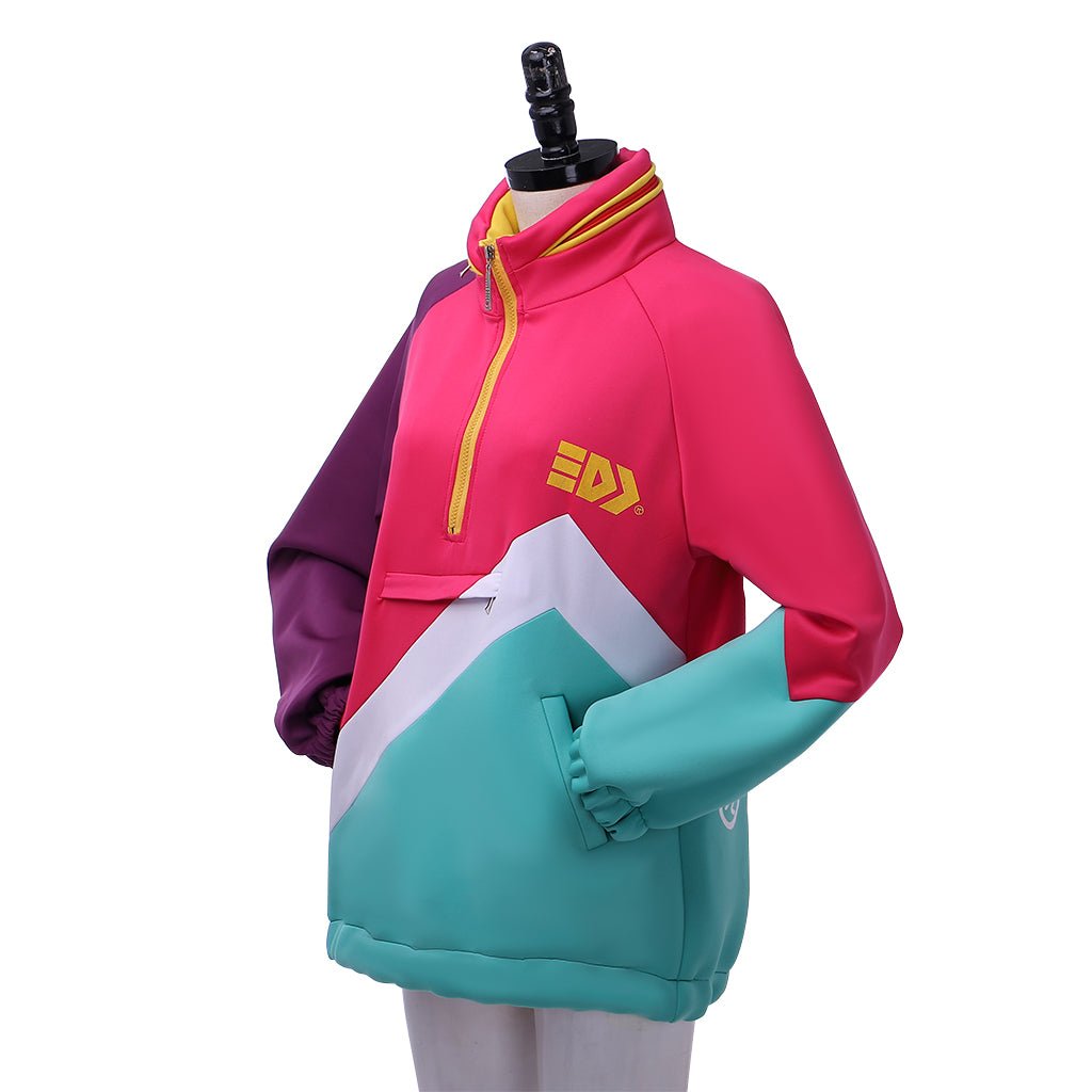 Costume Cosplay Splatoon 2 Inkling Squid - Pullover Décontracté Unisexe pour Adultes