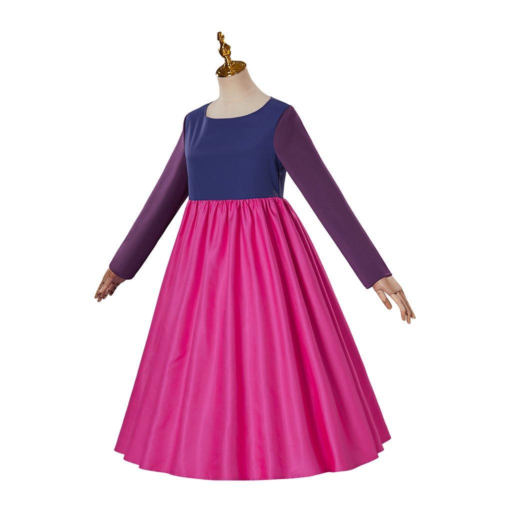 Robe de Cosplay Madam Mim pour Femmes | Costume de Fête d'Halloween pour Adultes