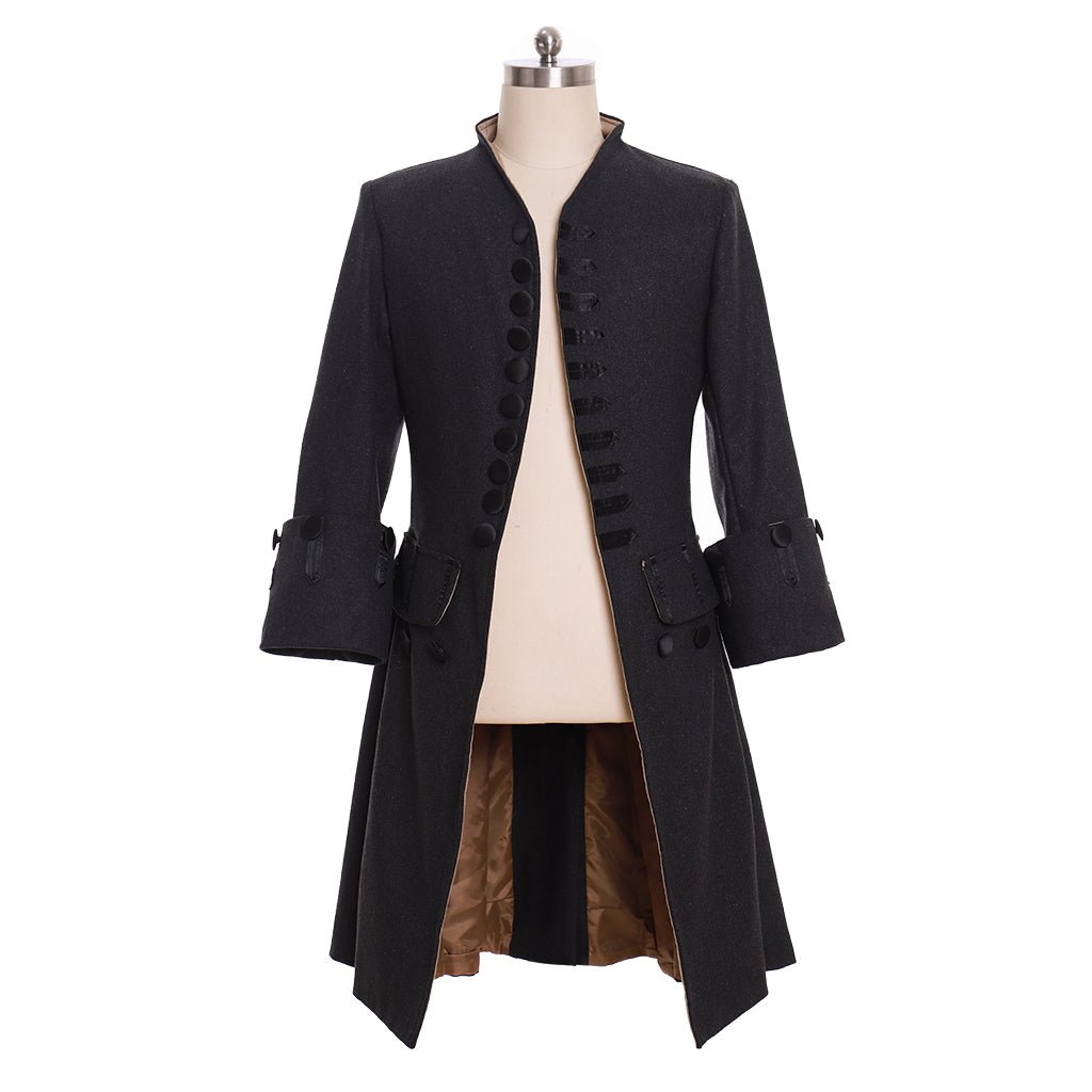 Manteau de Prince Royal Militaire du 18e Siècle - Veste de Cosplay Colonial pour Hommes