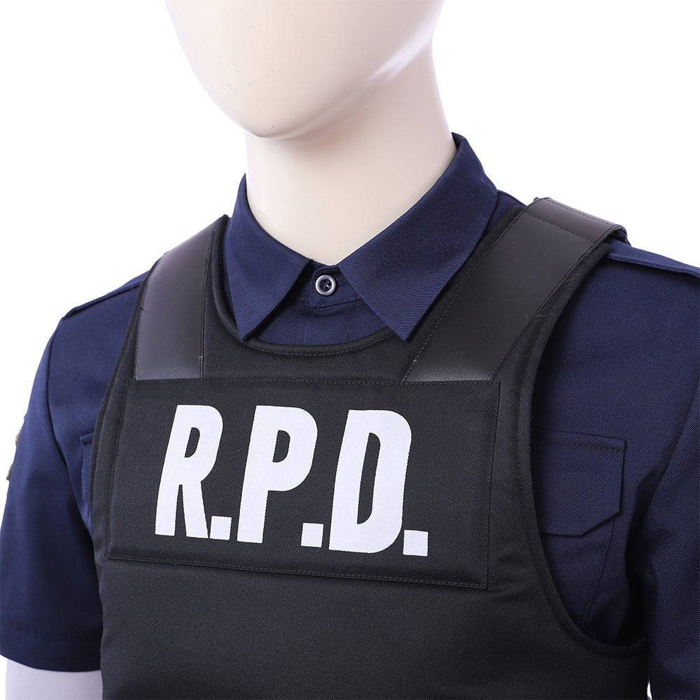 Costume Cosplay Leon S. Kennedy Resident Evil 2 Remake - Haute Qualité