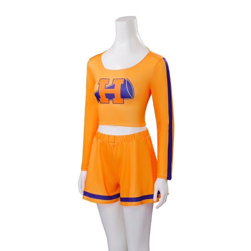 Costume de Cheerleader Buffy pour Filles Lycée - Ensemble Cheerleading Deux Pièces