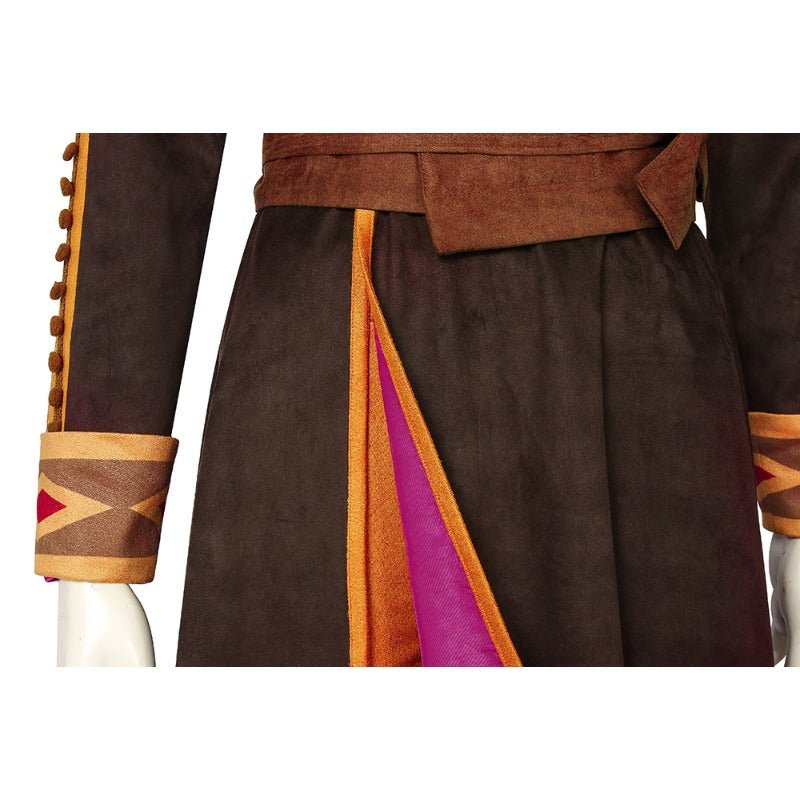 Ensemble Épique Anna de Frozen II Avec Chaussures - Embrassez la Magie d'Arendelle