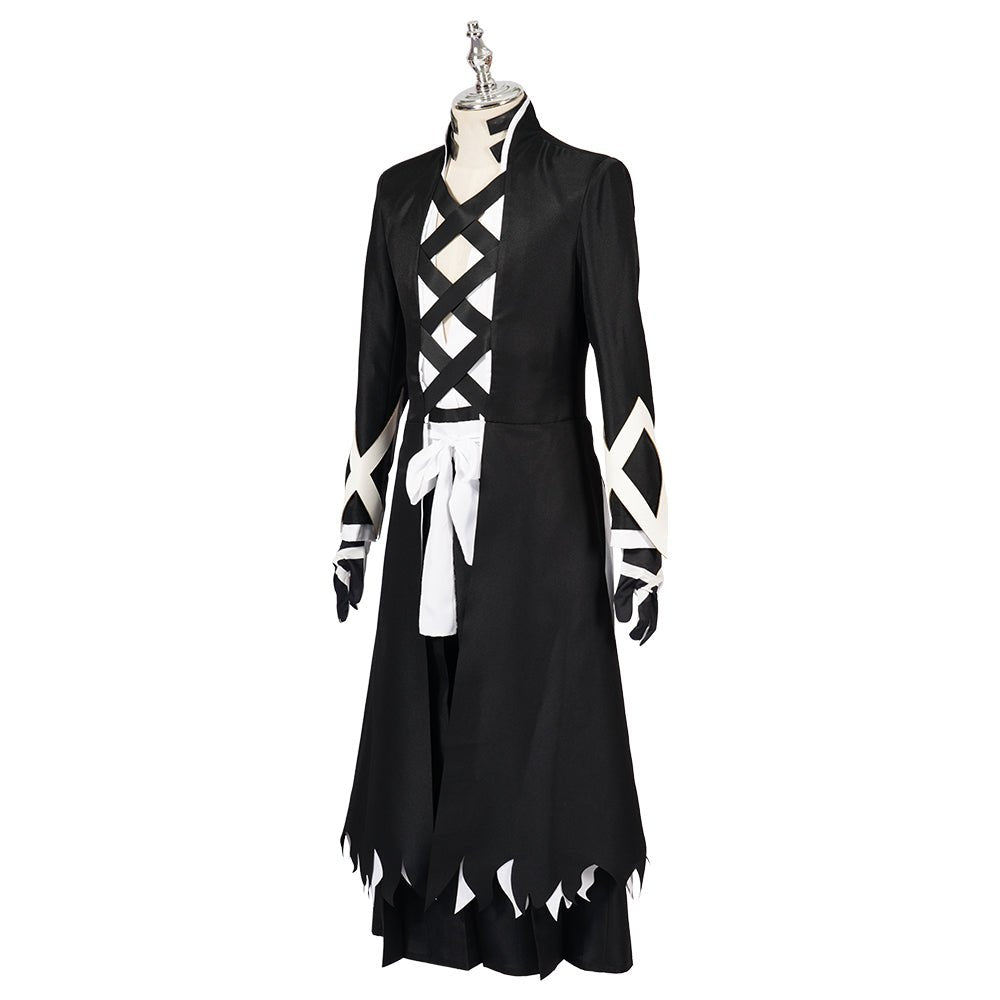 Costume Cosplay BLEACH - Kurosaki Ichigo Tenue de Soul Reaper pour Halloween et Carnavals