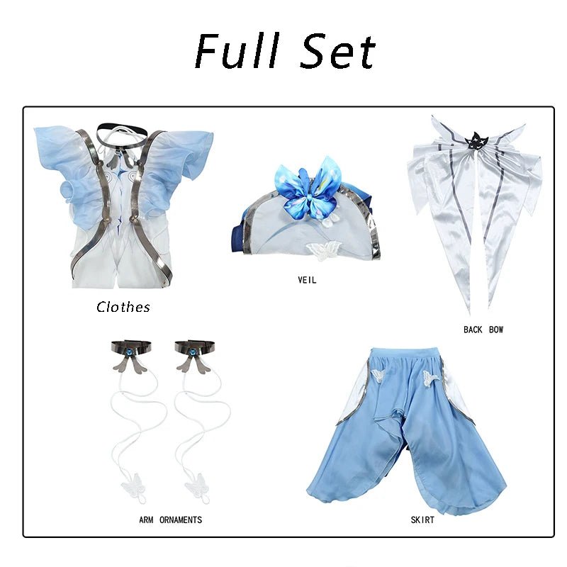 Costume Cosplay Le Garde des Rives Noires de Wuthering Waves - Robe pour Femmes pour Fête d'Halloween ou Événement Cosplay