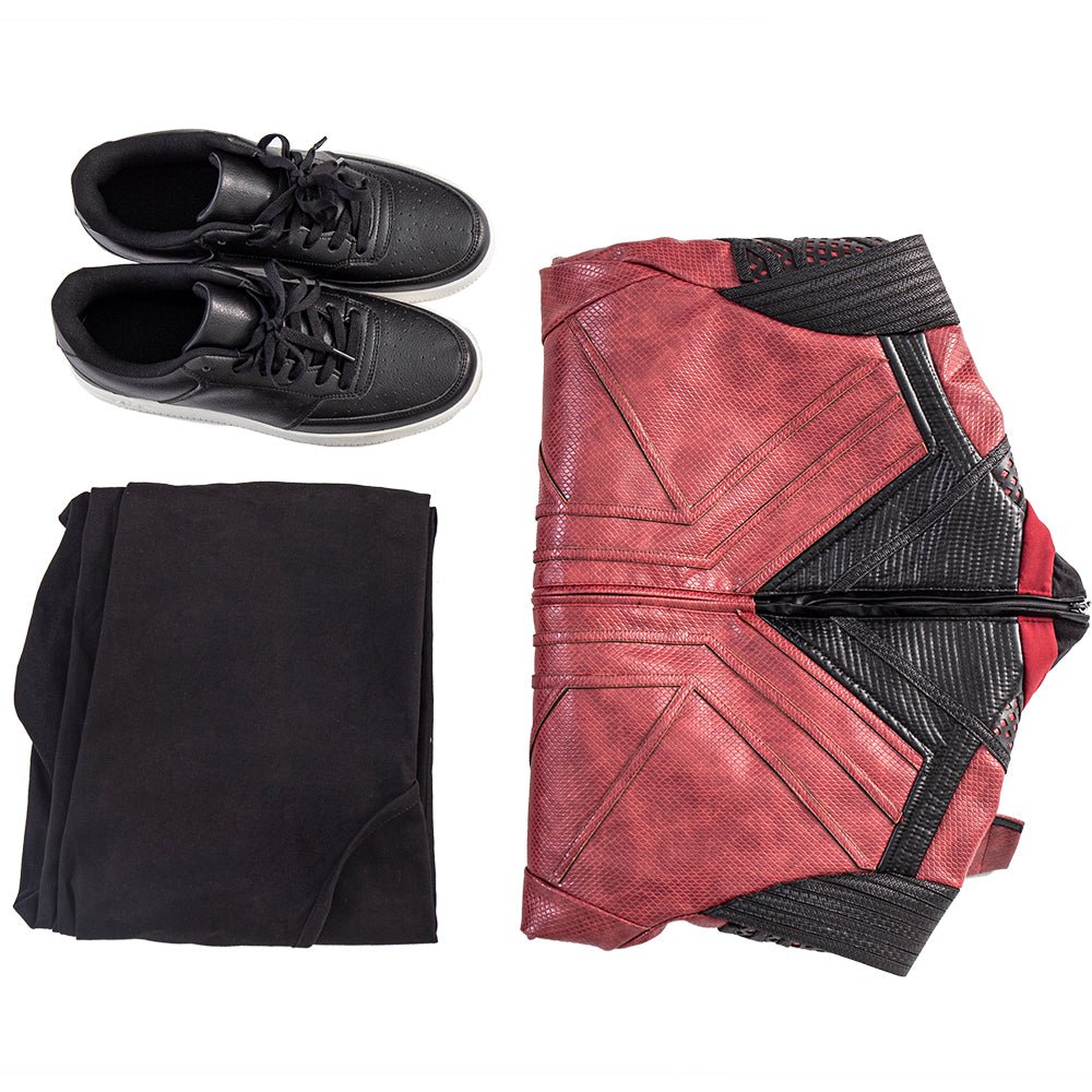 Costume Cosplay Shang-Chi Halloween – Tenue de Maître Kung Fu pour Hommes pour Carnaval et Halloween