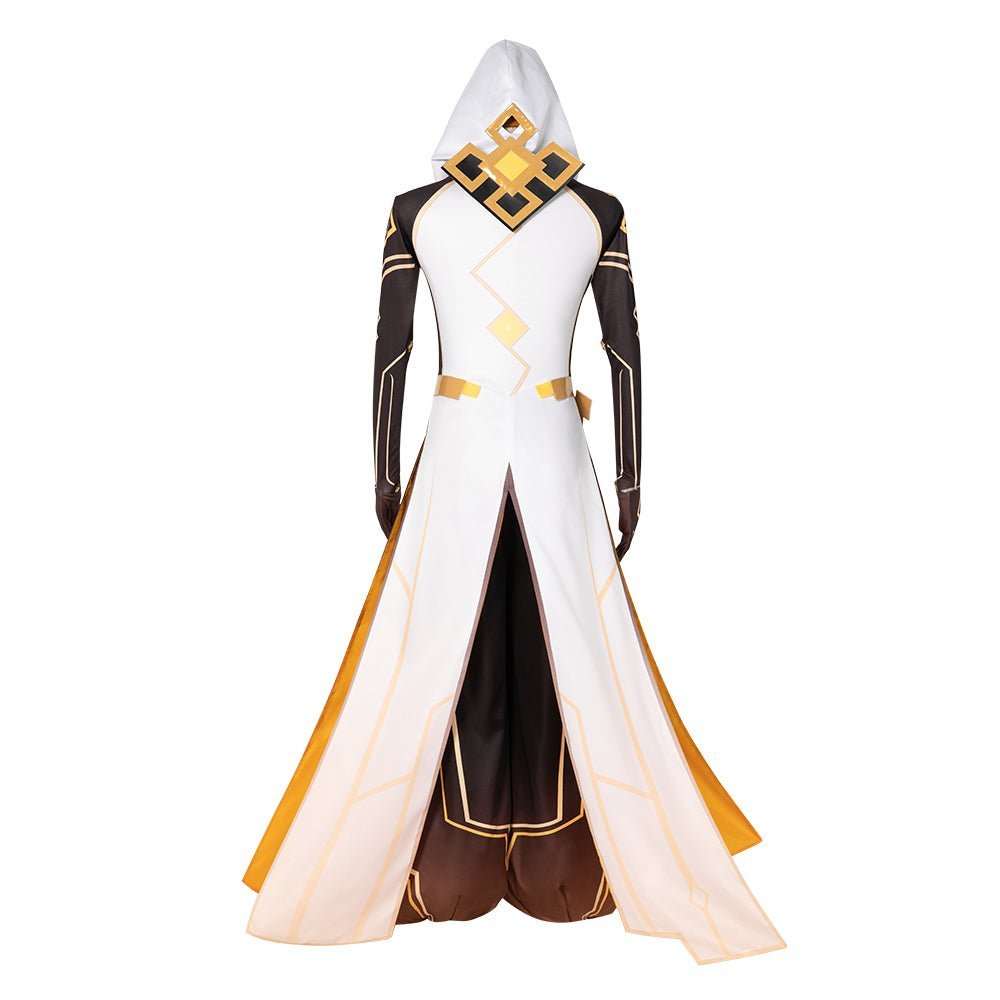 Costume Cosplay Honkai: Star Rail Zhongli - Tenue Divine Premium pour Fans Masculins