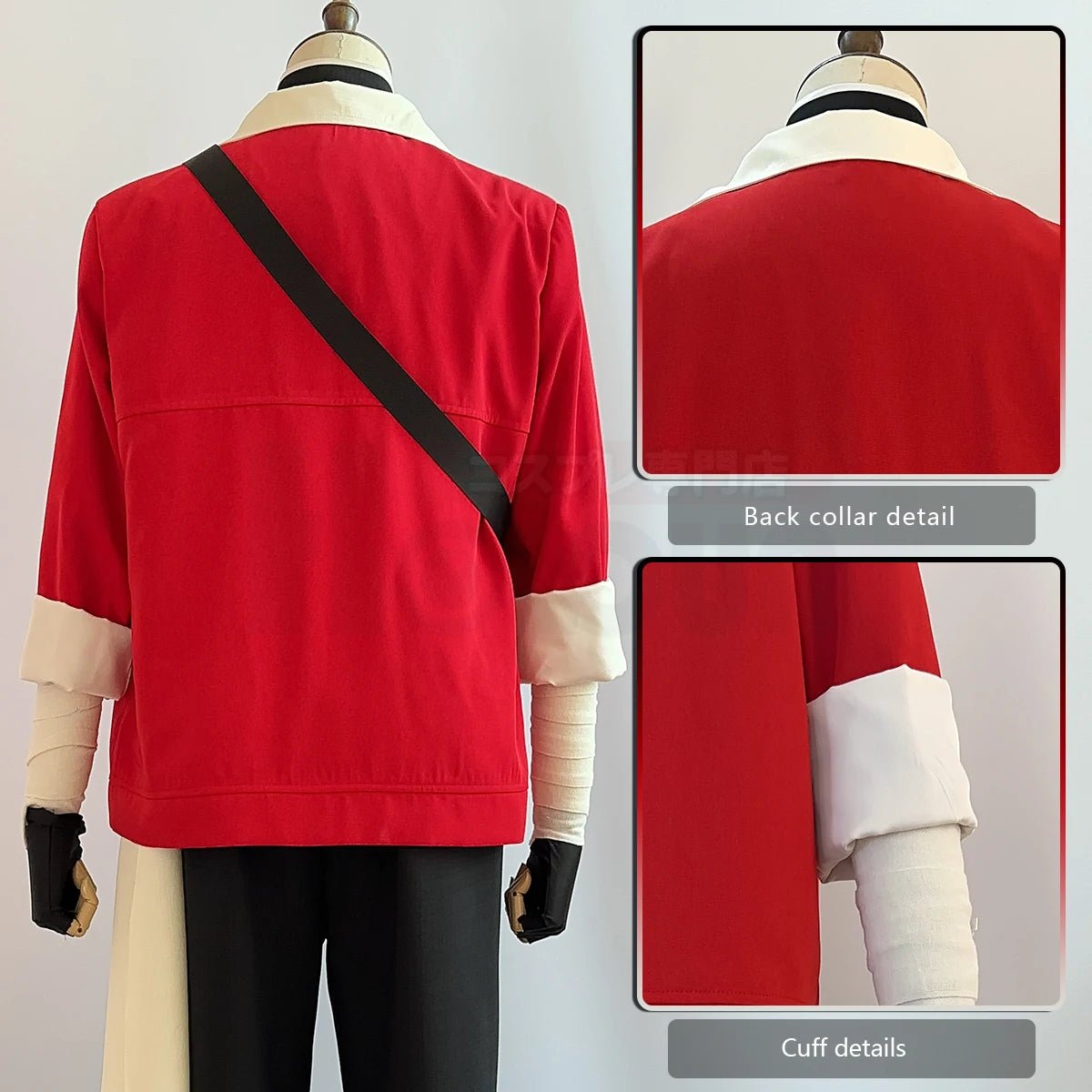 Costume Cosplay Stark de Frieren: Beyond Journey's End - Perruque, Veston sans Manches, Pantalon