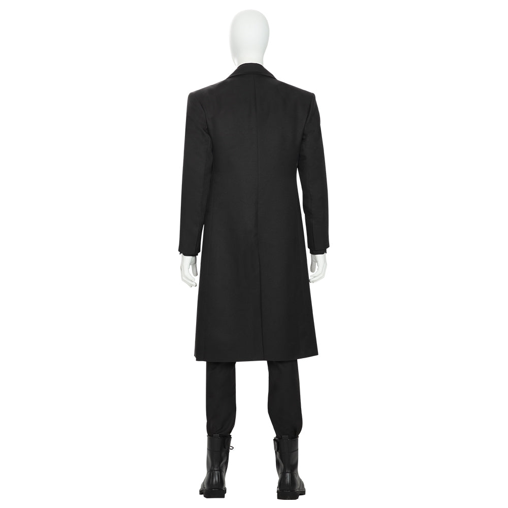Costume Cosplay Docteur Strange Noir - Tenue d'Halloween Inspirée de la Série TV