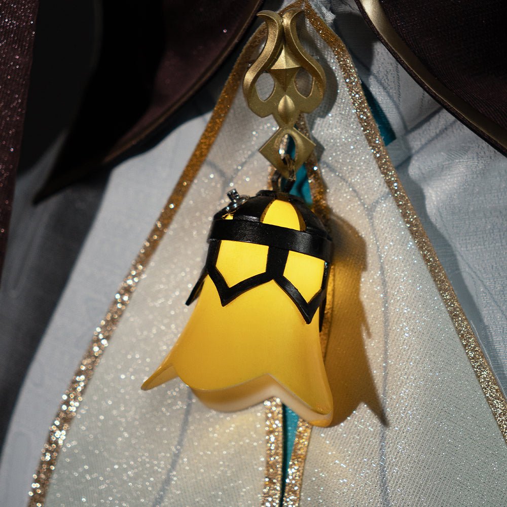 Costume Cosplay Light Bell de Honkai Star Rail avec Perruque et Accessoires | Déguisement Halloween pour Femme