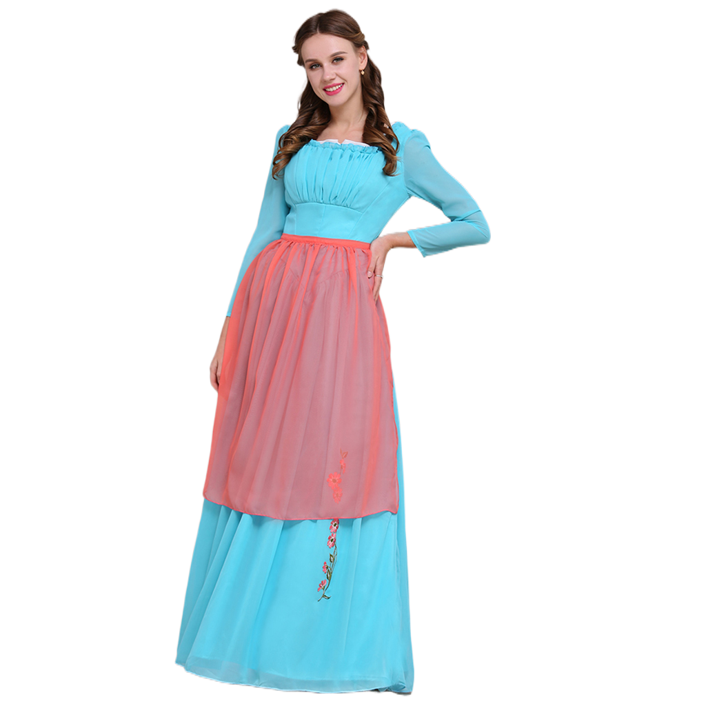 Série de Costumes Cosplay Disney Cinderella: Princesse, Prince, Belle-mère et Domestique