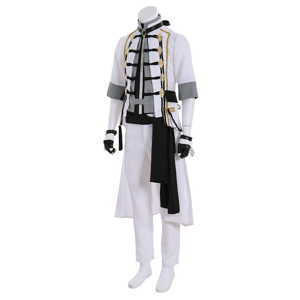 Costume Cosplay Idole du Petit Jour des Dames de Final Fantasy XIV | Costume Blanc Sur Mesure