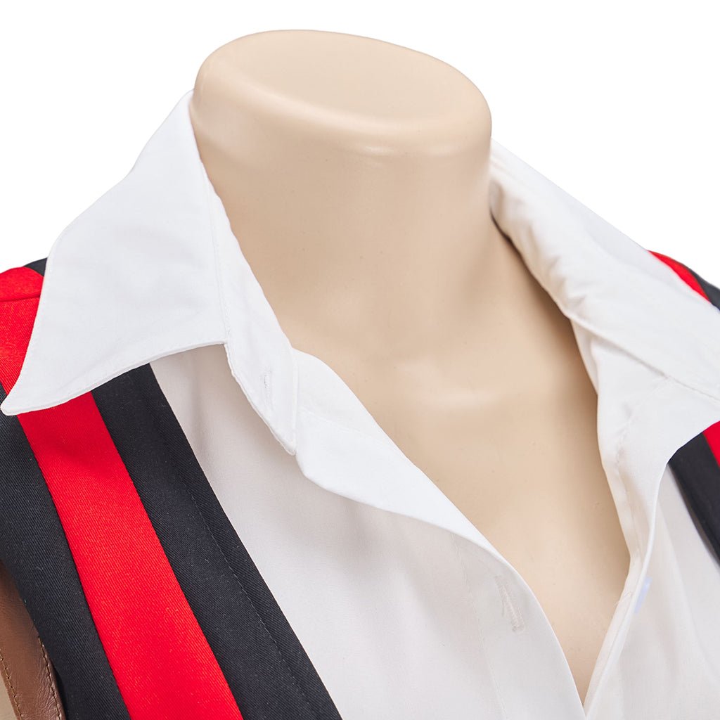 Ensemble Veste et Pantalon en Cuir PU pour Femme – Idéal pour Cosplay et Tenues Tendance