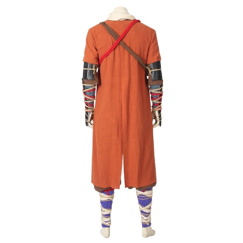 Costume Cosplay Sekiro: Ombres Mourir Deux Fois – Loup, Design Samouraï Authentique