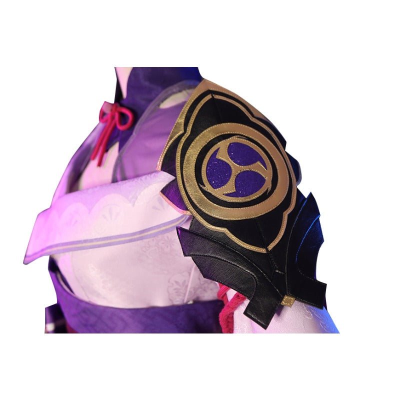 Costume Cosplay Raiden Shogun de Genshin Impact - Robes Élégantes pour Halloween et Événements