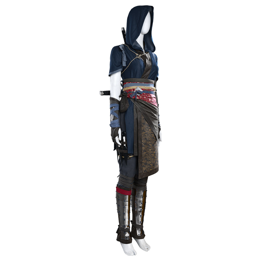 Costume Cosplay Assassin's Creed Shadow: Naoe - Tenue de Personnage de Jeu de Haute Qualité