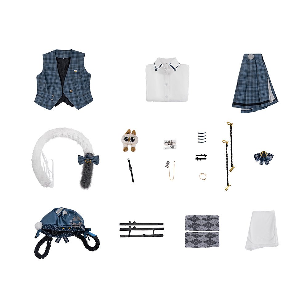 Costume Cosplay Punishing: Gray Raven - Tenue Thématique Chat Adorable pour Femmes