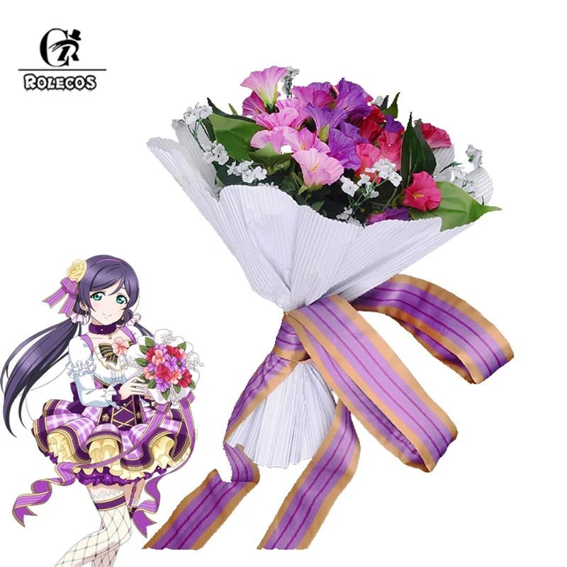 Bouquet de Fleurs Cosplay LoveLive Yazawa Nico Nozomi Tojo Eli Rin Sonoda Umi Kotori Maki