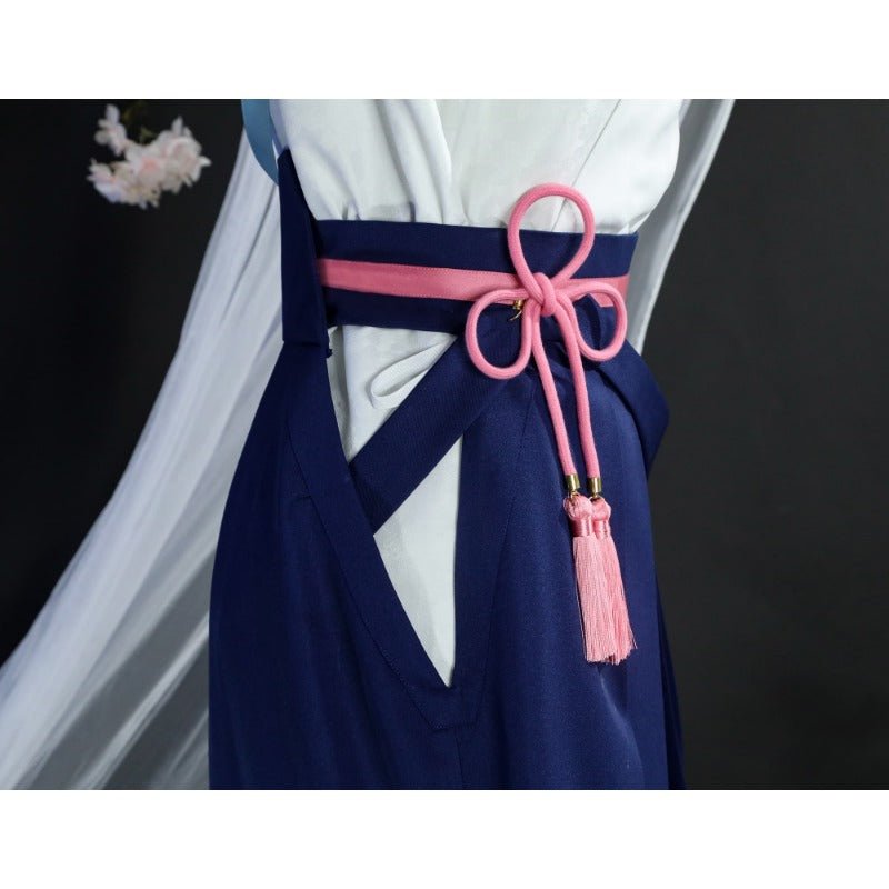 Costume Cosplay Kamisato Ayaka Tsubaki de Genshin Impact