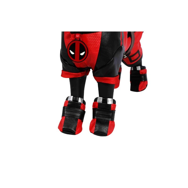 Costume Cosplay Chien Deadpool - Vêtement Super Héros pour Animaux pour Halloween & Fêtes