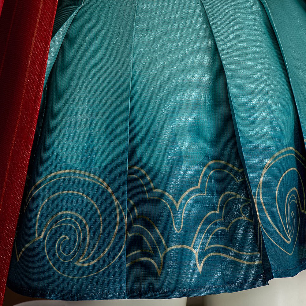 Costume Cosplay Honkai Star Rail Yunli Complet avec Perruque et Accessoires | Uniforme de Personnage de Jeu