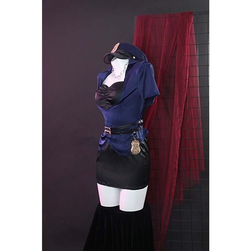 Costume Cosplay Uniforme de Police Marin Kitagawa My Dress-Up Darling pour Femme