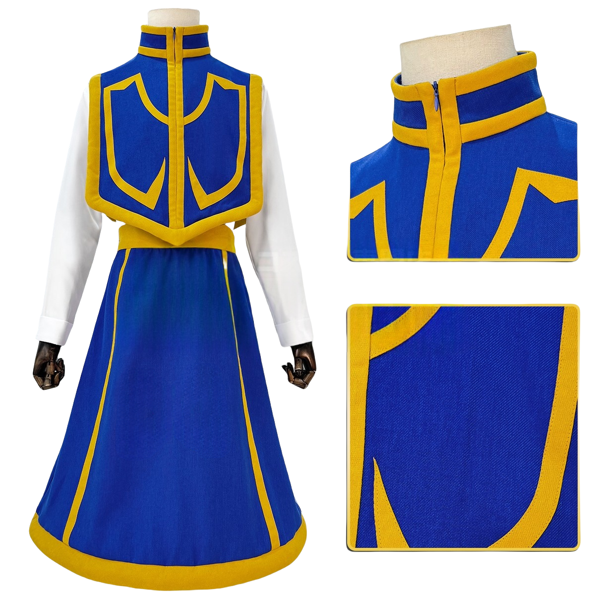 Costume Cosplay Kurapika de Hunter x Hunter - Qualité Premium