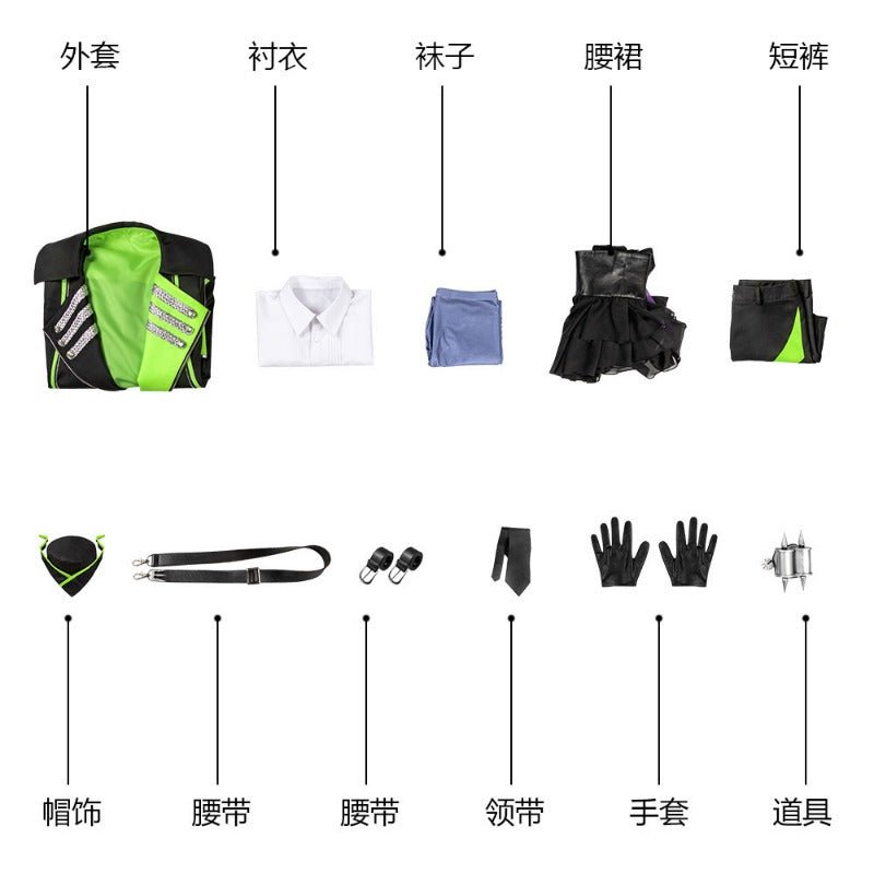 Costume Cosplay Lilia Vanrouge Twisted Wonderland pour Fêtes d'Halloween