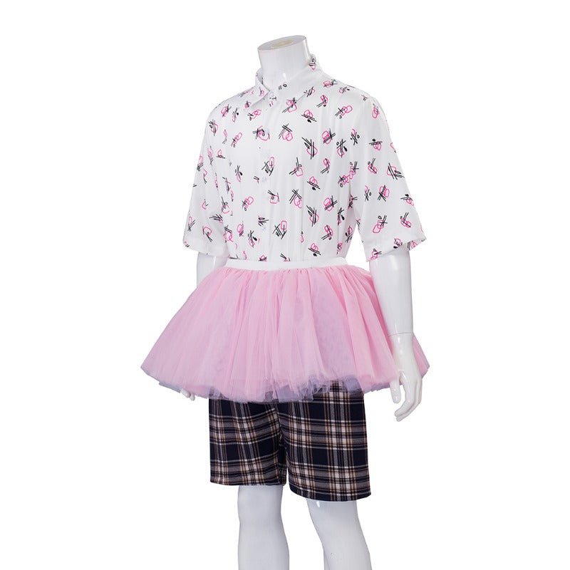 Costume Cosplay Ace Ventura - Tutu Rose pour Adultes | Halloween & Fêtes à Thème