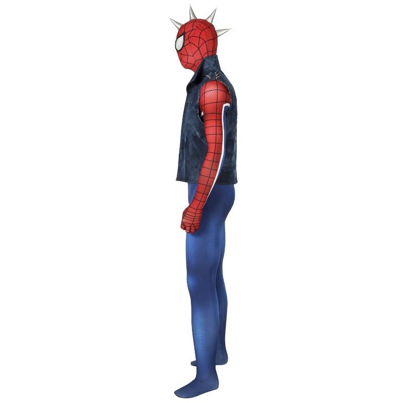 Costume Cosplay Punk-Rock Spidey Hobart Brown Spider-Man pour Fans