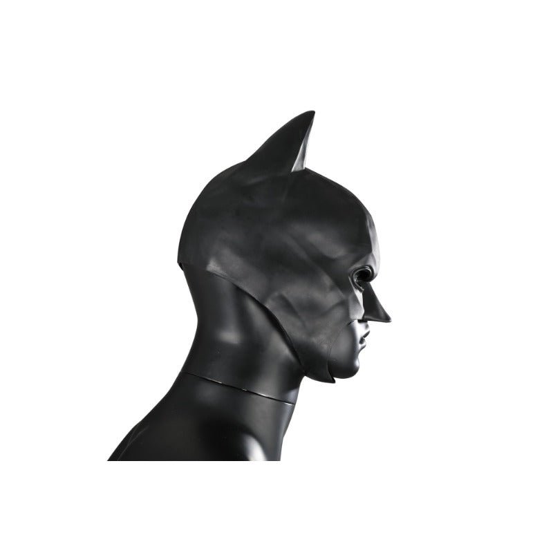 Costume Adulte Super Héros Chevalier Chauve-Souris Combinaison avec Cape et Masque pour Halloween