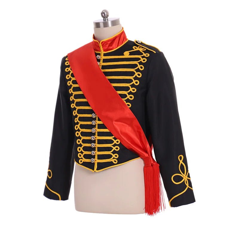 Veste d'uniforme d'officier de l'armée victorienne médiévale - Veste de cosplay de soldat historique | Série médiévale pour hommes de L'AniMirage