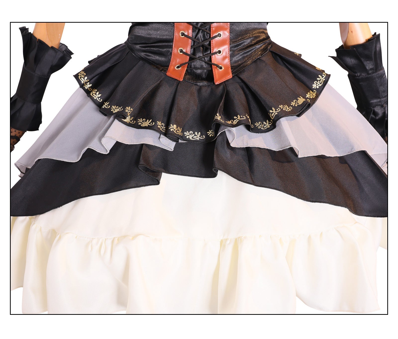 Costume Cosplay BanG Dream! Ave Mujica Sakiko Toyokawa - Style Gothique Anime Officiel