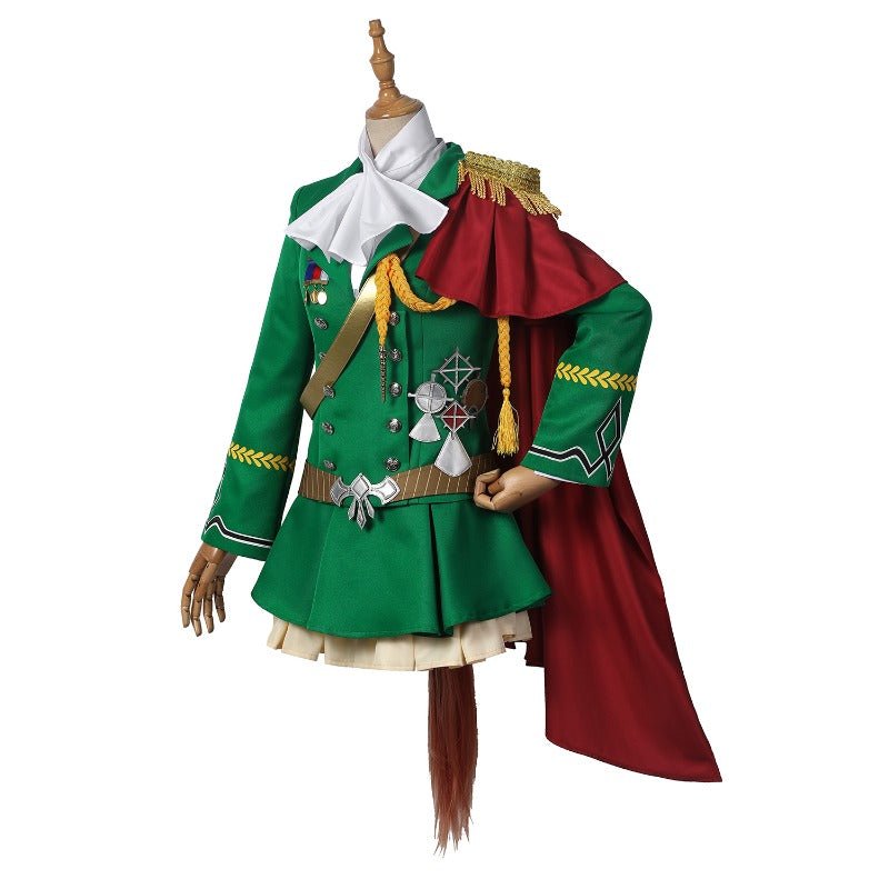 Costume Cosplay Uma Musume Pretty Derby Symboli Rudolf Complet pour Femmes - Uniforme d'Halloween