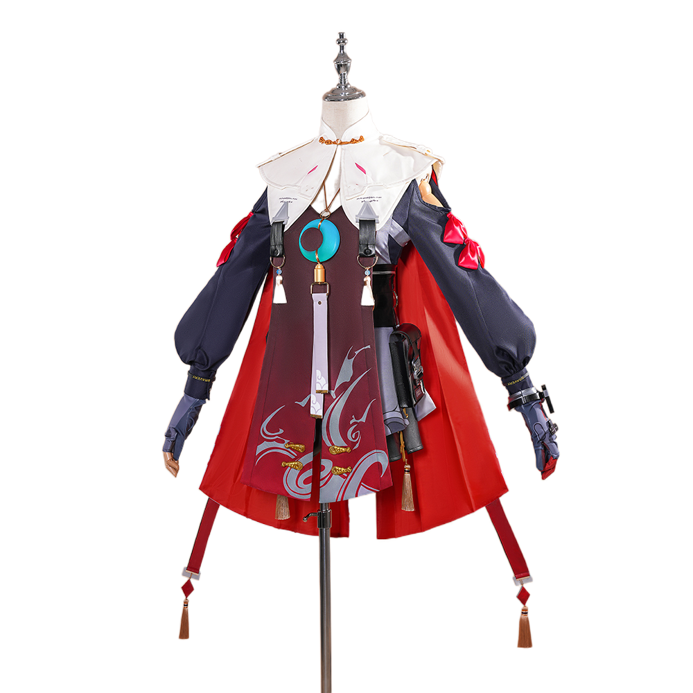 Costume Cosplay Danjin Wuthering Waves - Tenue de Jeu de Haute Qualité
