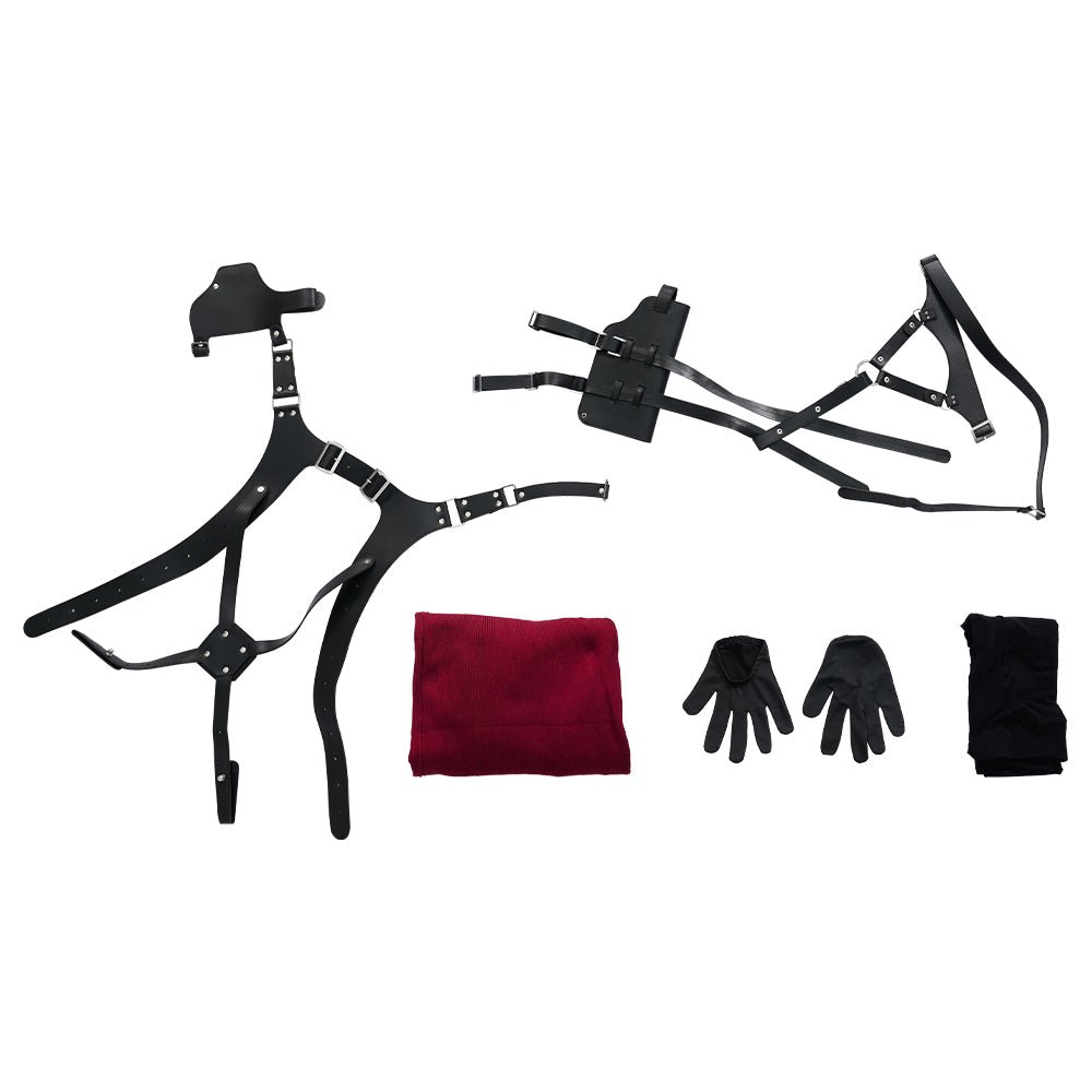 Costume Cosplay Ada Wong - Robe Rouge Resident Evil 2 pour Femmes