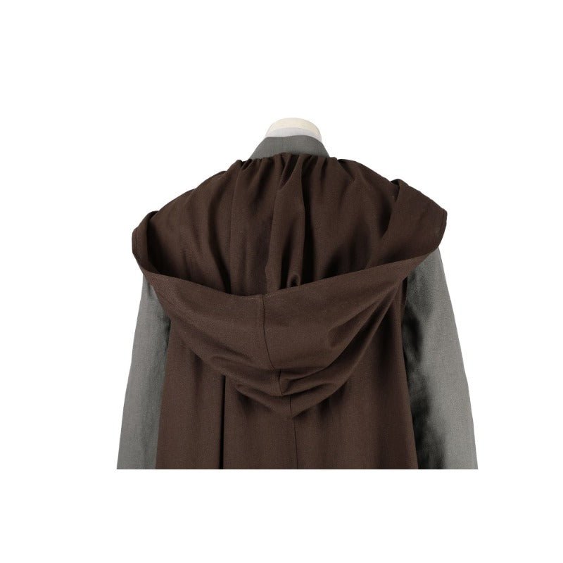 Costume Cosplay Obi-Wan Kenobi Ensemble Complet - Cape de Jedi pour Halloween & Carnaval