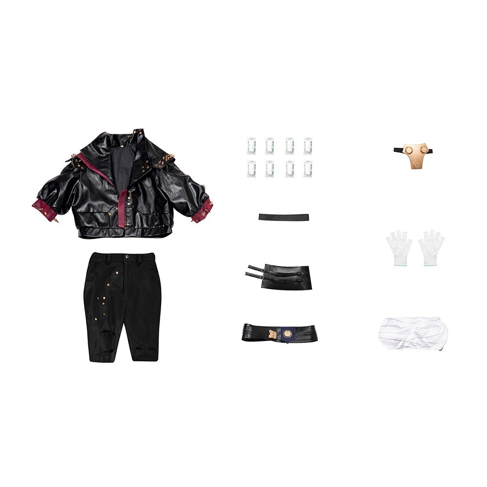 Veste en cuir noir Arcane 2 Vi - Costume de cosplay de haute qualité pour les gamers