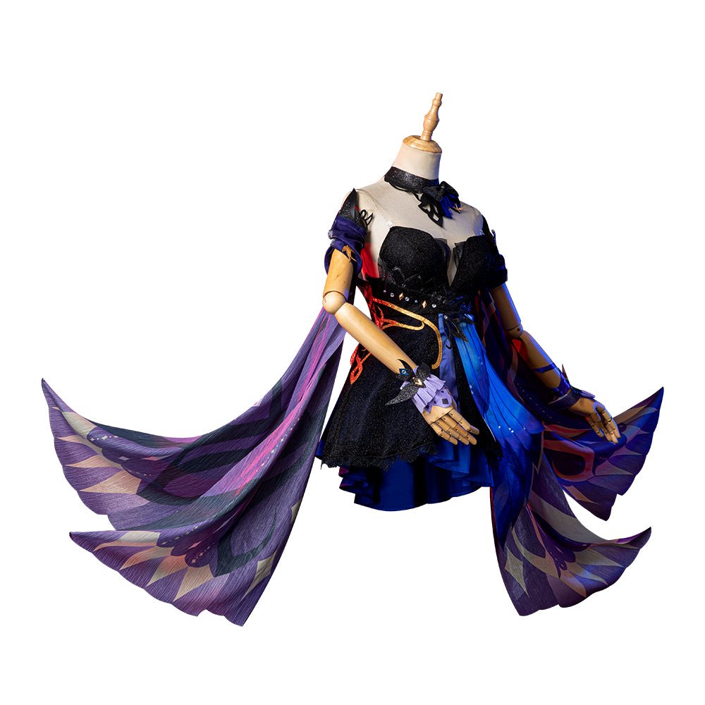 Costume Cosplay Keqing Splendeur Opulente Genshin Impact - Tenue Élégante Inspirée du Jeu