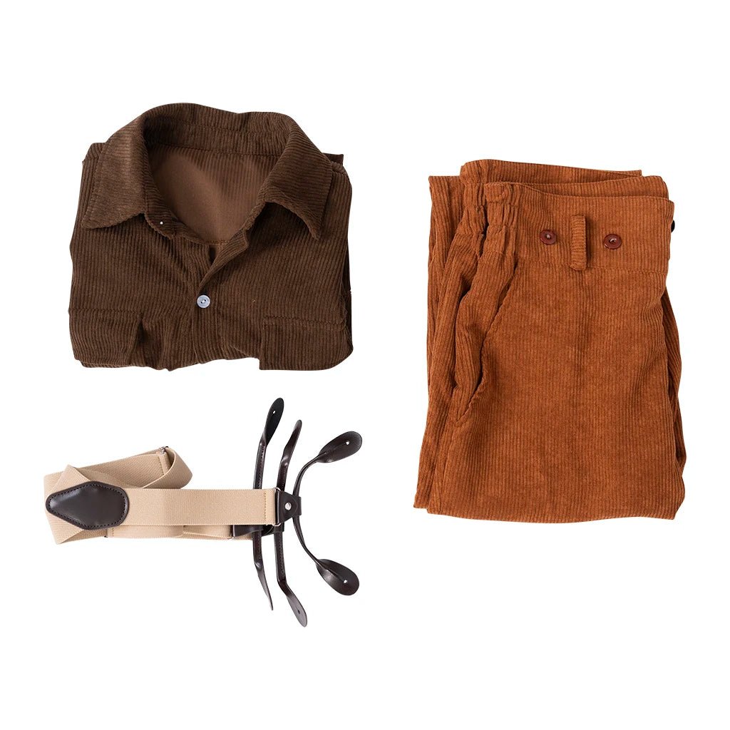 Costume Cosplay Jack Dawson Titanic - Chemise, Salopette et Pantalon pour Homme