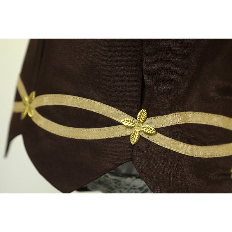 Costume Cosplay Yaoyao Halloween Déguisement avec Perruque & Sac à Dos pour Femmes & Enfants