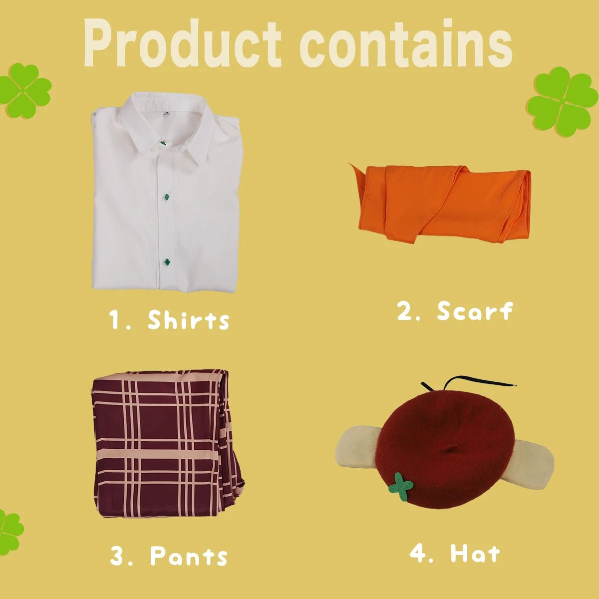 Costume Cosplay Bachira Blue Lock Anime avec Perruque, Chemise, Pantalon, Foulard, Chapeau et Rose