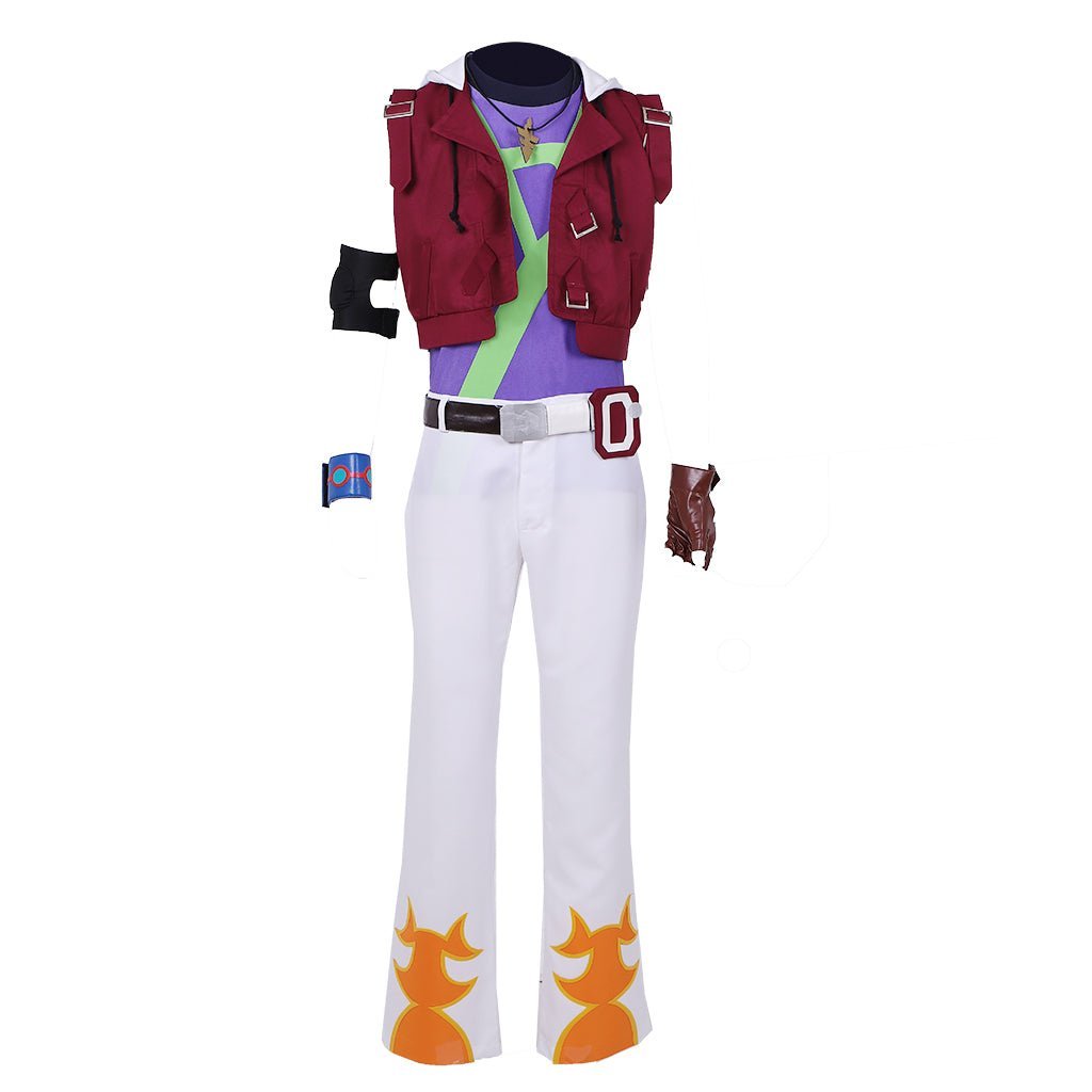 Costume Cosplay Yu-Gi-Oh! Yuma Tsukumo | Tenue Authentique d'Anime et Jeu pour Événements