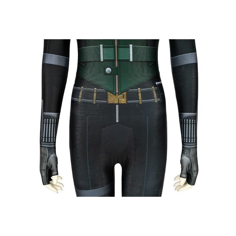 Costume Cosplay Black Widow - Combinaison en Spandex Imprimé