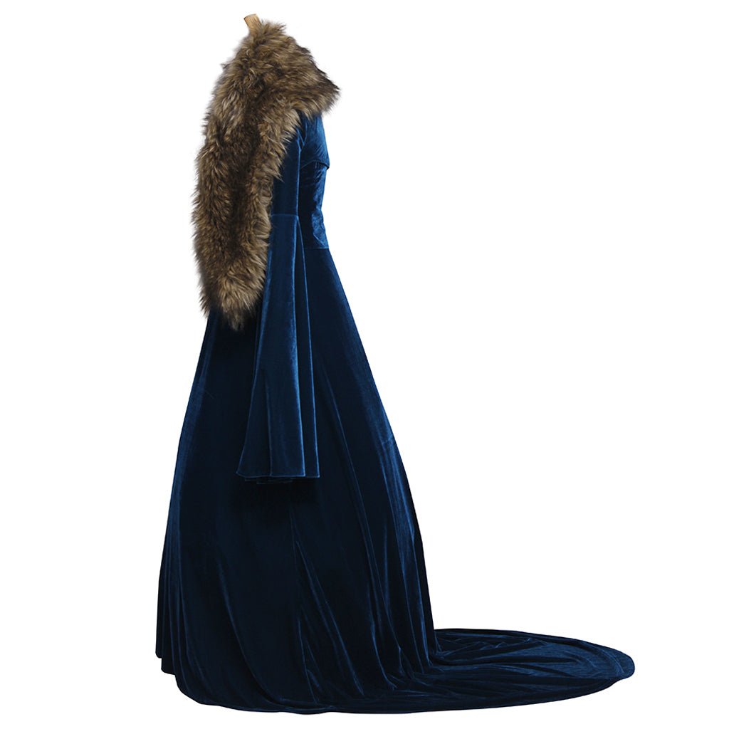 Costume Cosplay Sansa Stark – Robe pour Femme Adulte Halloween Carnaval