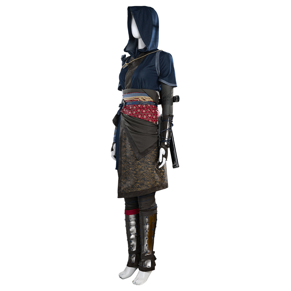 Costume Cosplay Assassin's Creed Shadow: Naoe - Tenue de Personnage de Jeu de Haute Qualité